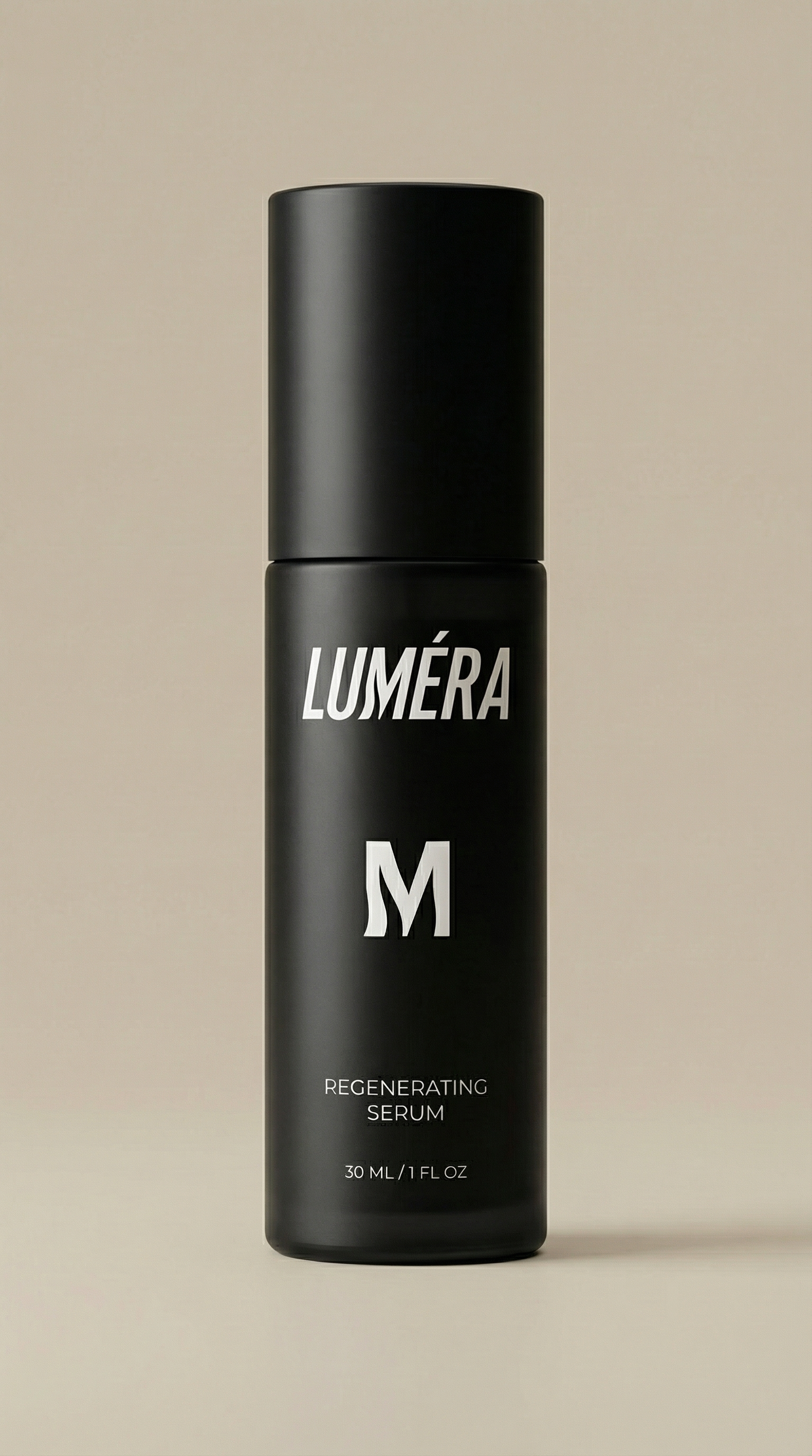 Frasco premium da marca Luméra